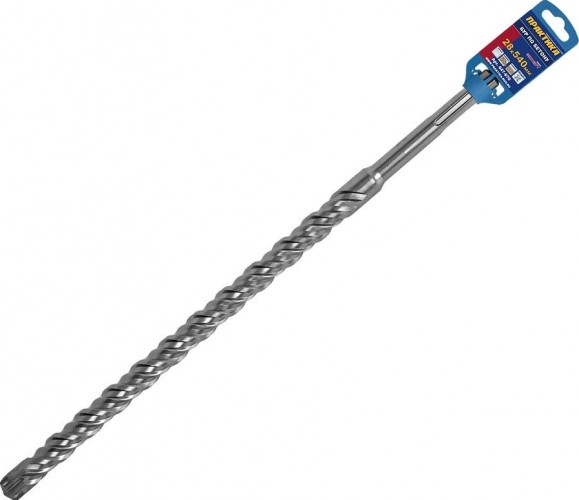 Бур SDS-Max ПРАКТИКА КВАДРО 28х400/540 мм, серия эксперт, по бетону 647-970