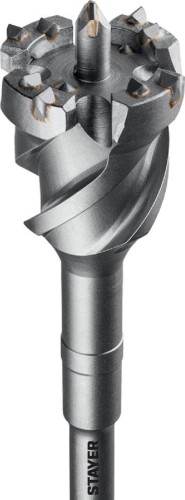 Бур SDS-Max STAYER HERCULES-4Х d 55х500/600 мм проломной 29319-55-600