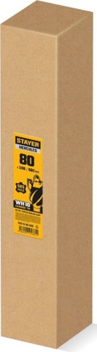 Бур SDS-Max STAYER HERCULES-4Х d 80х500/600 мм проломной 29319-80-600 - изображение 2