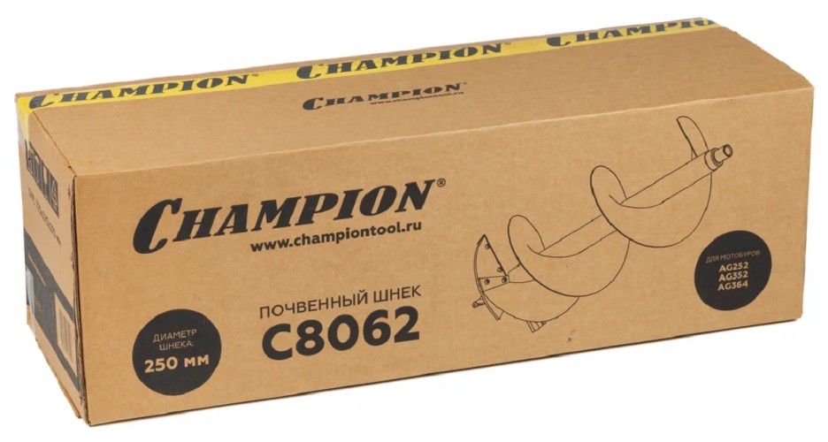 Бур земляной CHAMPION C8062 - изображение 5