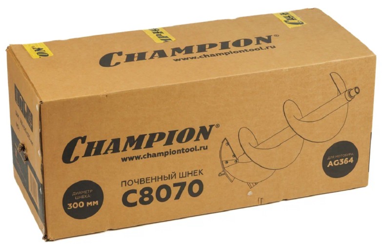 Бур земляной CHAMPION C8070 - изображение 5