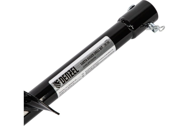 Бур земляной Denzel ER-100 съемный нож 56006 - изображение 4