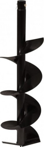 Бур земляной СОЮЗ ББС-01-200 диам 200мм, длина 800мм, под вал 20мм, одинарн спи