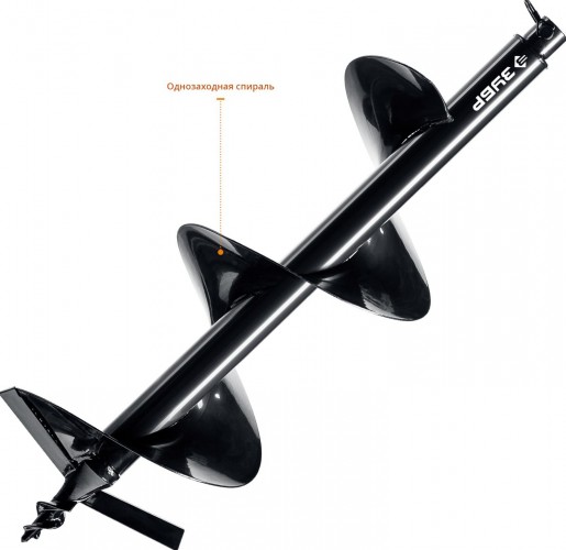 Бур земляной ЗУБР однозаходный d=150 мм 7051-15 - изображение 2