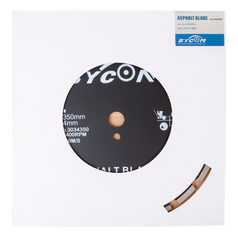 Алмазный сегментный диск BYCON LASER ASPHALT d 350x25,4 - изображение 4