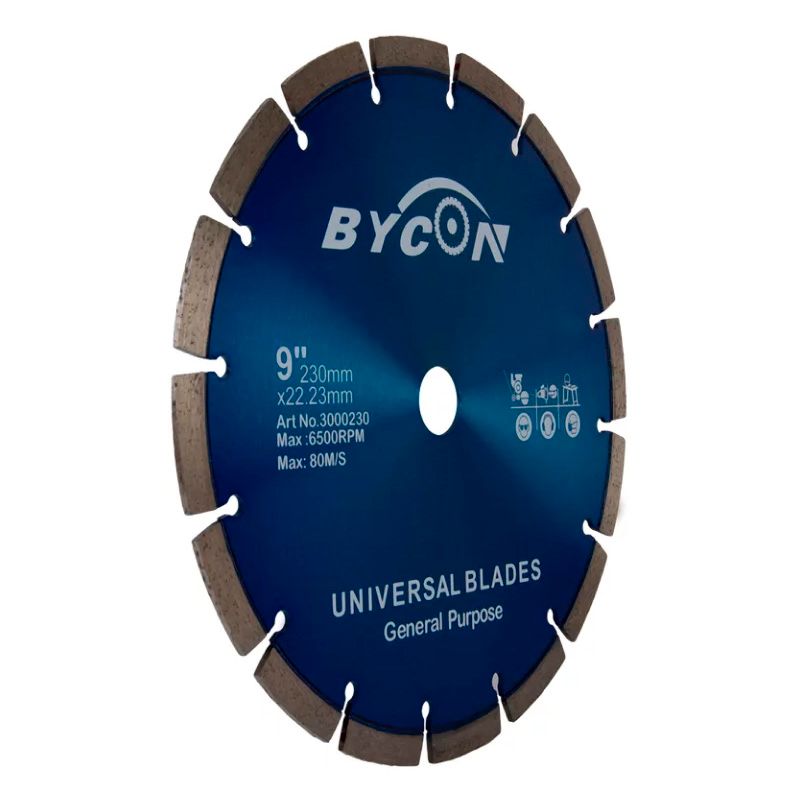 Универсальный алмазный диск BYCON LASER UNI d 230x22,23 (3000230) - изображение 2