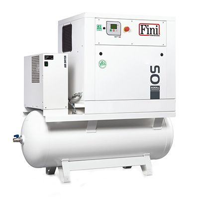 Спиральный безмасляный компрессор c частотным преобразователем FINI OS 3008 STC - изображение 3