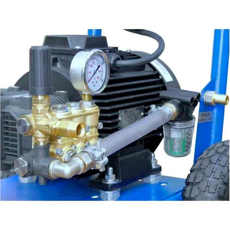 Мойка высокого давления АВД C-TECH (200 бар, 15 л/мин, 5.5кВт) ByPass  + комплект ручной мойки - изображение 3