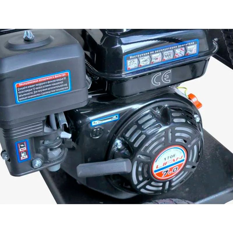 Бензиновая мойка высокого давления C-TECH (200 бар, до 600 л/ч, 4.8 кВт / 7 л.с.) NC2010FT1BP - изображение 3