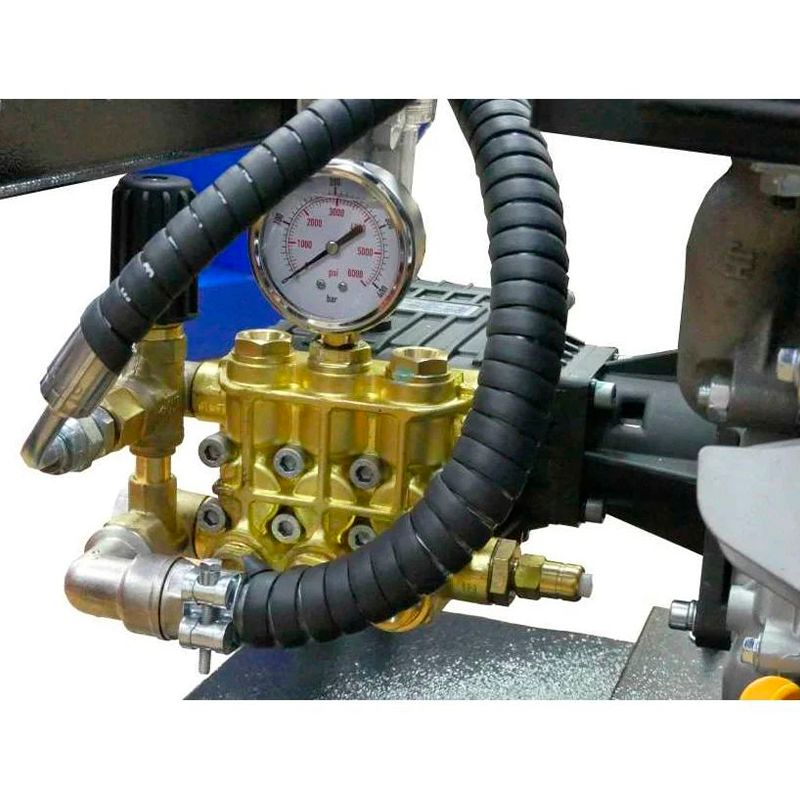 Бензиновая мойка высокого давления C-TECH (250 бар, до 900 л/ч, 13 лс) профессиональная мобильная - изображение 2