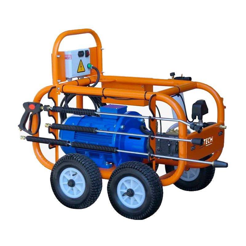 Гидроструйный аппарат высокого давления C-TECH (350 бар, до 900 л/ч, 11 кВт) профессиональная мойка АВД - изображение 2