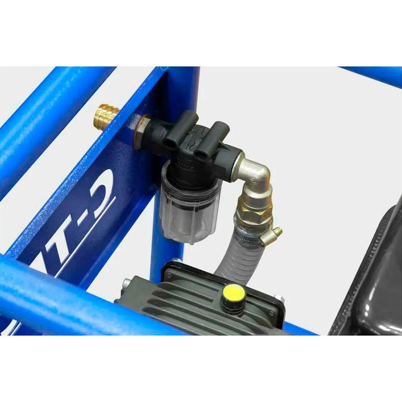 Бензиновая стационарная моечная установка C-TECH BM ByPass (160 бар, до 600 л/ч, 7 лс) - изображение 3