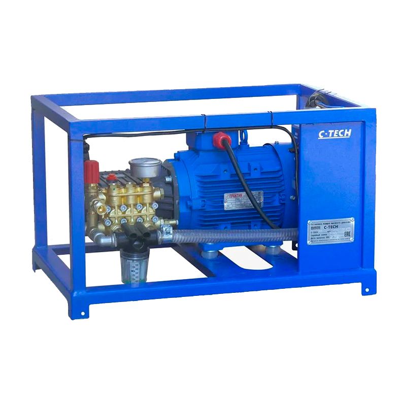 Аппарат моечный C-TECH NEXT TotalStop (190 bar, до 840 л/ч, 4 квт) электрическая стационарная