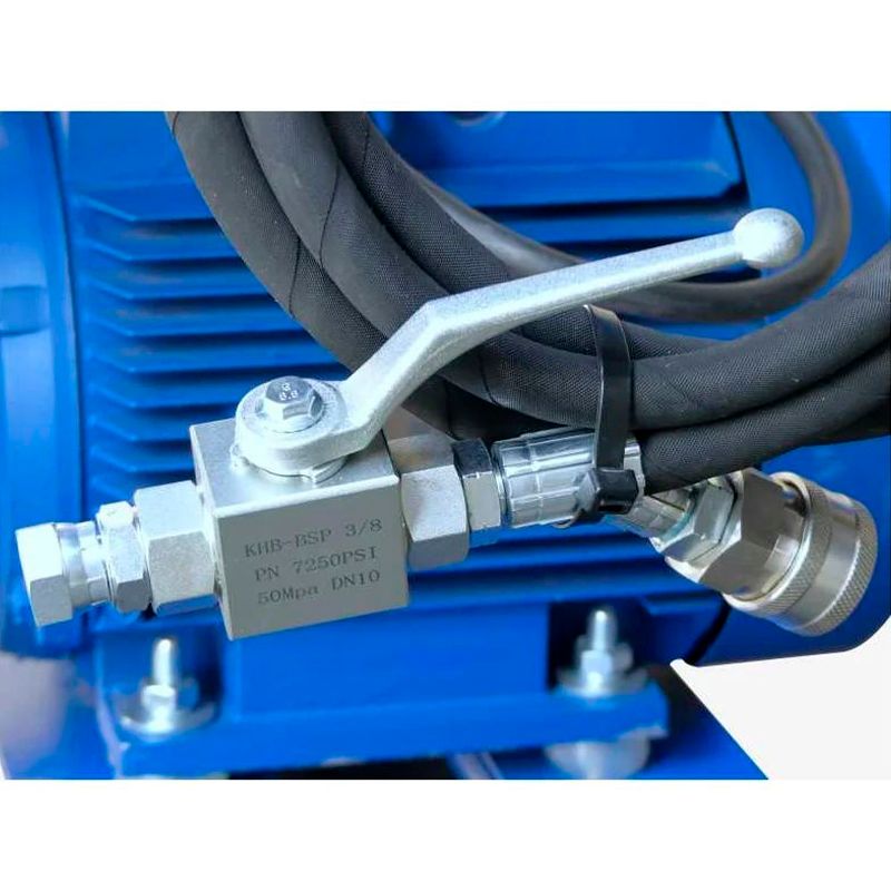 Установка опрессовочная C-TECH NP2014 (200 бар, до 800 л/ч, 4 кВт, 380 В) мобильная - изображение 3