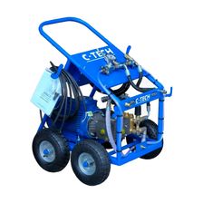 Установка опрессовочная C-TECH NP2014 (200 бар, до 800 л/ч, 4 кВт, 380 В) мобильная - изображение 5