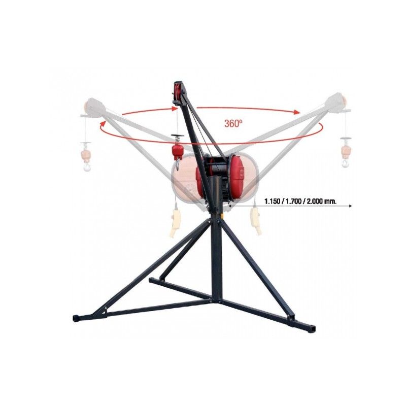 Строительная лебедка Camac MINOR PLUMA 500 KG CMP500 - изображение 4