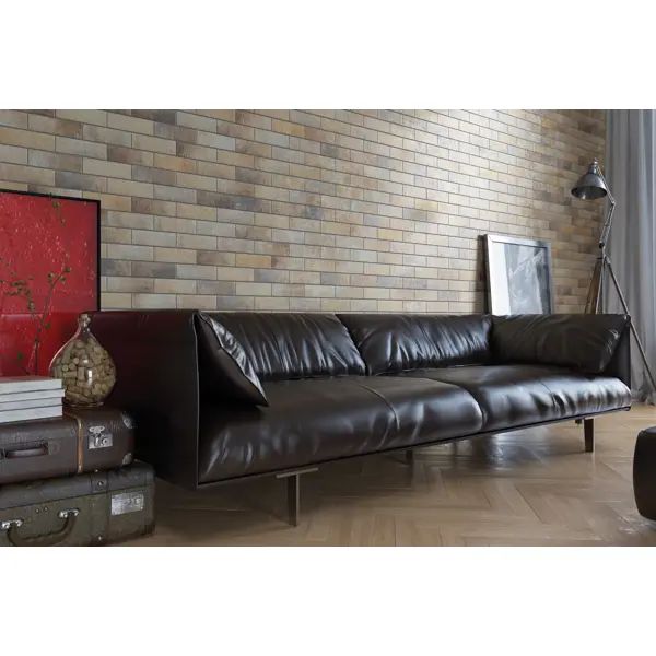 Плитка клинкерная Cerrad Loft brick бежевый 0.6 м2 - изображение 5