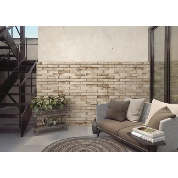 Плитка клинкерная Cerrad Piatto серо-бежевый 0.48 м2 - изображение 6