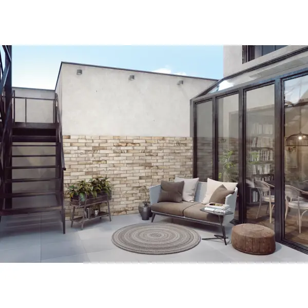 Плитка клинкерная Cerrad Piatto серо-бежевый 0.48 м2 - изображение 7