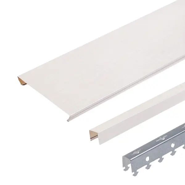 Комплект потолка CESAL 1.7x1.7 м цвет нежно-розовый - изображение 2