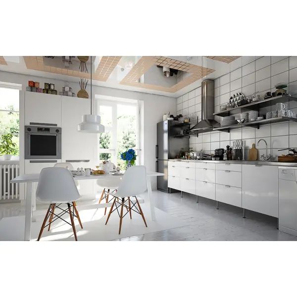 Набор кассет CESAL 300x300 мм цвет хром люкс, 10 шт. - изображение 5