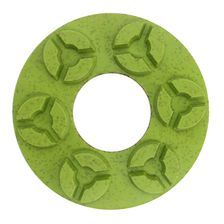 Алмазный гибкий шлифовальный диск CHA C6 100x7,0 №1 гранит wet красный - изображение 4