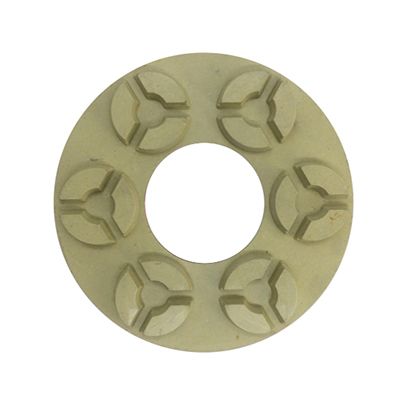 Алмазный гибкий шлифовальный диск CHA C6 100x7,0 №4 гранит wet красный - изображение 2