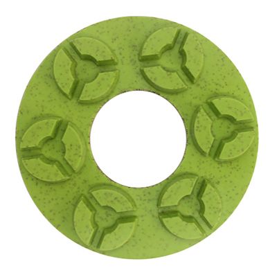 Алмазный гибкий шлифовальный диск CHA C6 125x7,0 №1 гранит wet красный - изображение 2