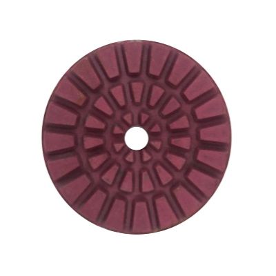 Алмазный гибкий шлифовальный диск CHA C6 50x7,0 №2 гранит wet красный - изображение 2