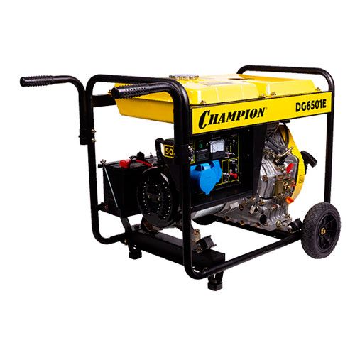 Дизель генератор Champion DG6501E 5 кВт - изображение 2