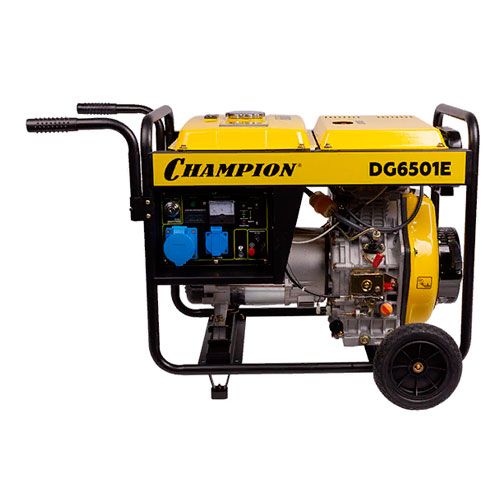 Дизель генератор Champion DG6501E 5 кВт - изображение 3