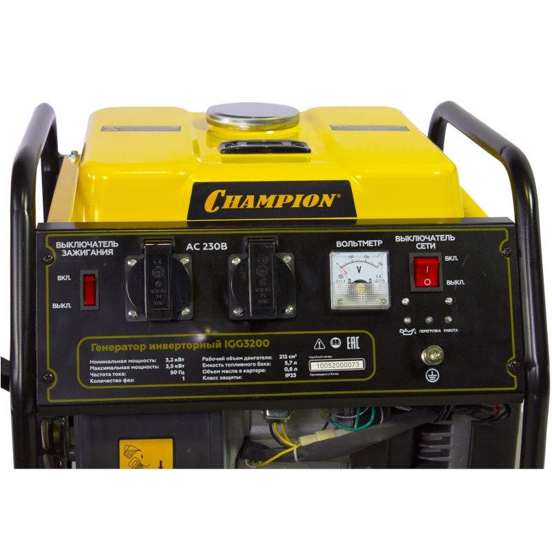 Генератор Champion IGG3200 - изображение 3