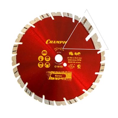 Диск алмазный по асфальту Champion PRO 300/25,4/10 Asphafight - изображение 6