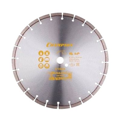 Диск алмазный по бетону Champion ST 300/25,4/10 Concremax - изображение 7