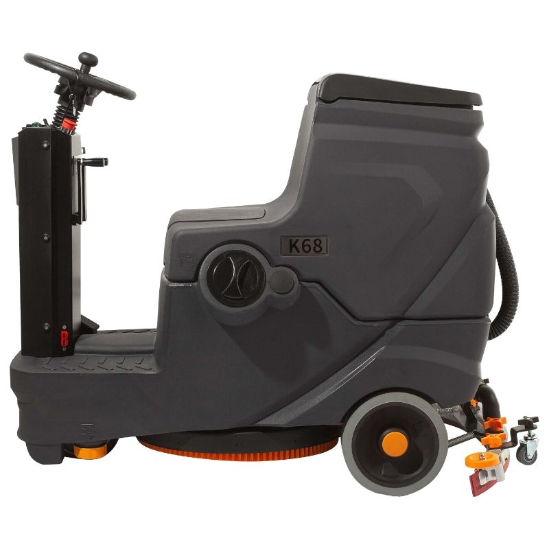 Поломоечная машина с местом оператора Chancee K68 с гелевыми АКБ (113 а/ч при С5) - изображение 2