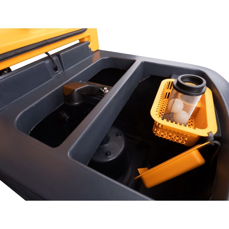 Поломоечная машина с местом оператора Chancee K80 Double brush с гелевыми АКБ (226 а/ч при С5) - изображение 9