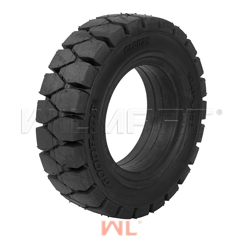 Шина цельнолитая CHAOYANG 15х4,5-8 GOODRIDE (CL403S) PR3