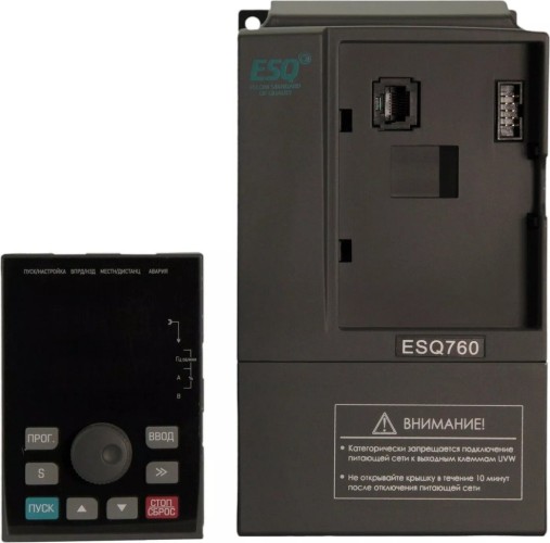 Частотный преобразователь ESQ 760-4T-0015 1.5/2.2квт, 380 в 08.04.000643 - изображение 3