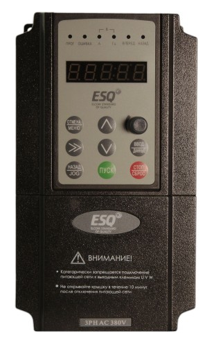 Частотный преобразователь ESQ 600-4T0015G/0022P 1.5/2.2квт 380в-460в 08.04.001000
