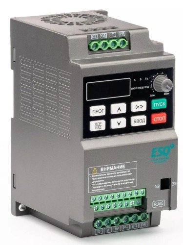 Частотный преобразователь ESQ 230-2S-1.5K 1.5квт, 220в 08.04.304419