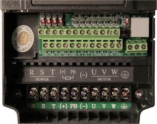 Частотный преобразователь ESQ 600-4T0075G/0110P 7.5/11квт 380-460в 08.04.000376 - изображение 3