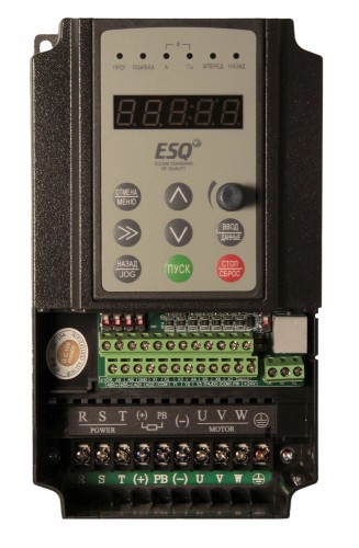 Частотный преобразователь ESQ 600-4T0015G/0022P 1.5/2.2квт 380в-460в 08.04.001000 - изображение 2