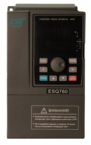 Частотный преобразователь ESQ 760-2S-0007 0.75/1.5квт, 220 в 08.04.000905