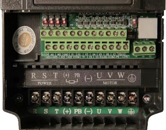 Частотный преобразователь ESQ 600-4T0150G/0185P 15/18.5квт 380-460в 08.04.000378 - изображение 2