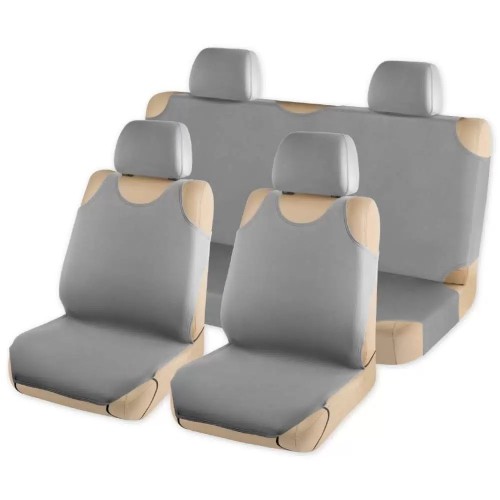 Чехлы на сиденья (майки) с подголовниками ARNEZI A0508016 серые 8 предметов