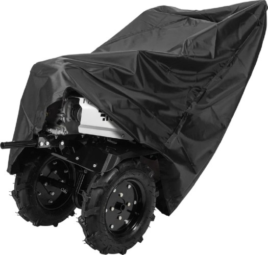Чехол для снегоуборщика Kranz 1301 и садово-уборочной техники, черный KR-16-1301