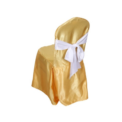 Чехол на стул «Юбка 4 складки по ножкам с бантом» - изображение 4