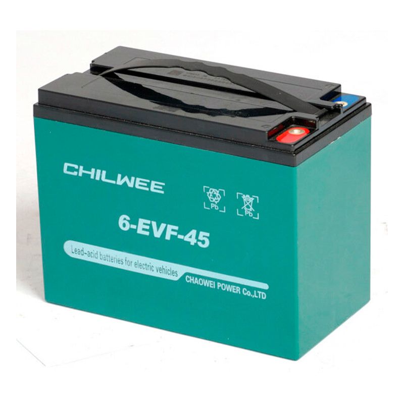 Тяговый аккумулятор CHILWEE 6-EVF-45 - изображение 2
