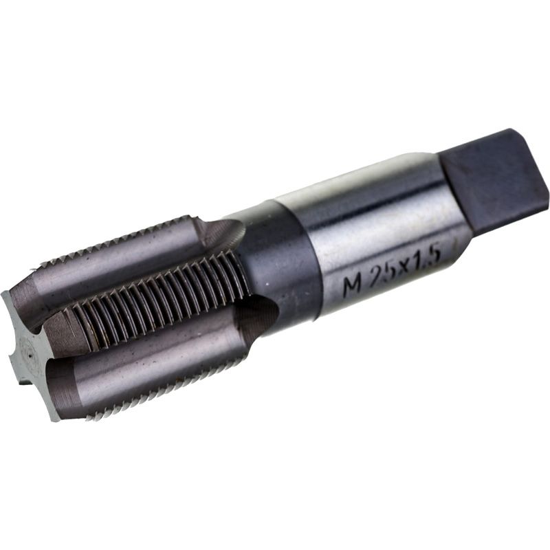 Метчик CIMCO М25х1.5 мм, длина резьбы 33 мм, общая длина 93 мм