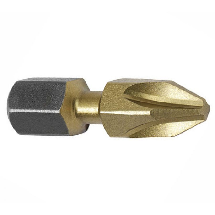 Крестовая бита CIMCO Phillips PH1 с TIN покрытием